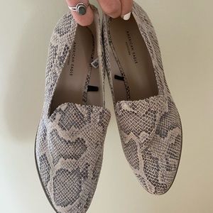 Snake skin loafers -American Eagle Outfitters